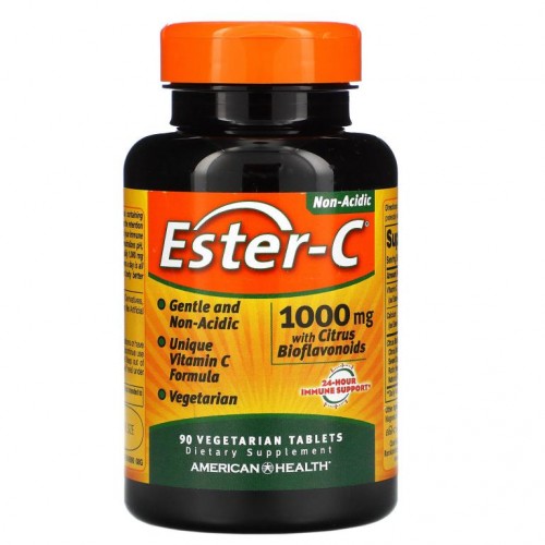 American Health, Ester-C, 1,000mg, 베지 정제 90정