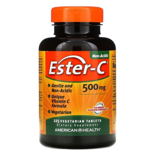 American Health, Ester C, 500mg, 베지 정제 225정