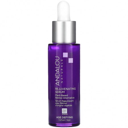 Andalou Naturals, 리쥬브네이팅 세럼, 식물성 레티놀 대용품, 노화 방지, 30ml(1fl oz)