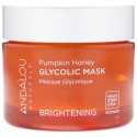 Andalou Naturals, 글라이콜 뷰티 마스크, 호박 벌꿀, 브라이트닝, 50g(1.7oz)