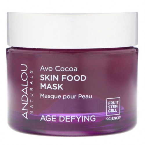 Andalou Naturals, 스킨 푸드 뷰티 마스크, 아보 코코아, 안티에이징, 50g(1.7oz)
