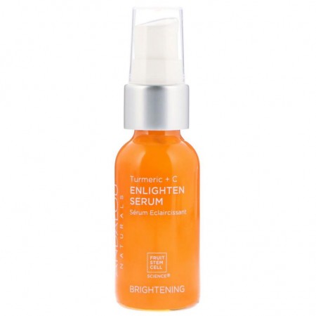Andalou Naturals, 인라이튼 세럼, 강황 + C, 브라이트닝, 32ml(1.1fl oz)
