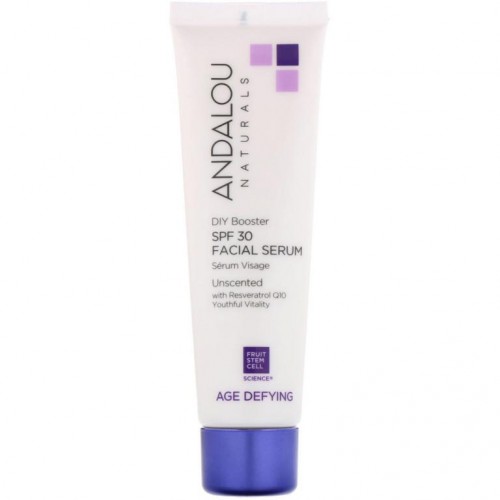 Andalou Naturals, 페이셜 세럼, SPF 30, 노화 방지, 무향, 58ml(2fl oz)