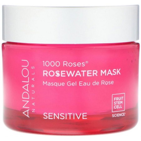 Andalou Naturals, 1000 Roses, 장미수 뷰티 마스크, 민감 피부용, 50g(1.7oz)