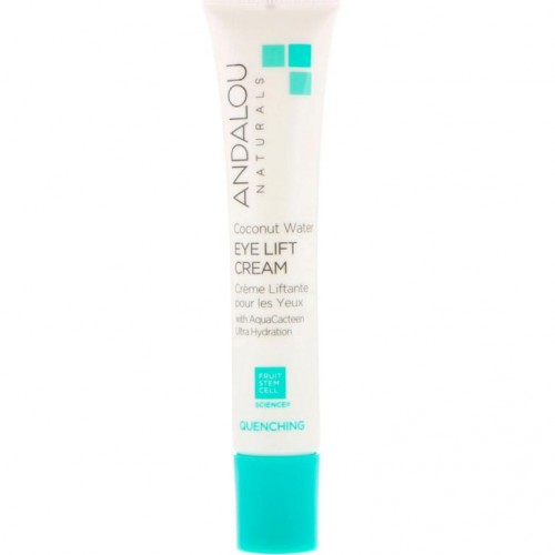 Andalou Naturals, 코코넛 워터 아이 리프트 크림, 수분 공급, 0.60 fl oz (18 g)