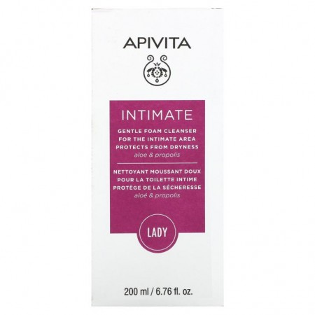 Apivita, Gentle Foam Cleanser, 6.76 fl oz (200 ml)
