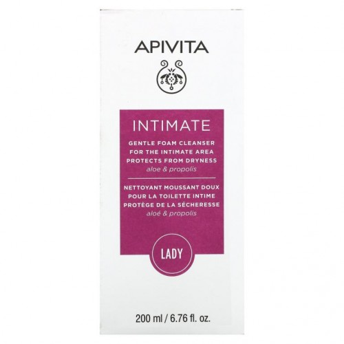 Apivita, Gentle Foam Cleanser, 6.76 fl oz (200 ml)