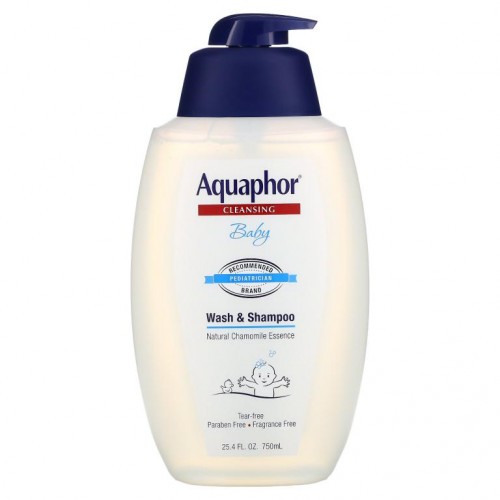 Aquaphor, 베이비, 워시& 샴푸, 무향, 25.4 fl oz (750 ml)