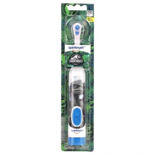 Arm & Hammer, 아동용 전동 칫솔, 쥬라기 월드, 미세모, 전동 칫솔 1개