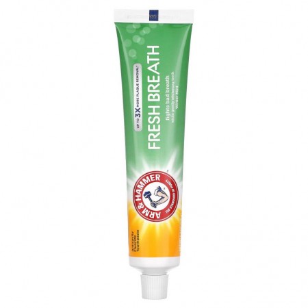 Arm & Hammer, AdvanceWhite, 구취제거 치약, 윈터 민트, 170g(6.0oz)