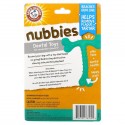 Arm & Hammer, Nubbies, Dental Toys For Moderate Chewers, Tribone, Peanut Butter, 1 Toy
