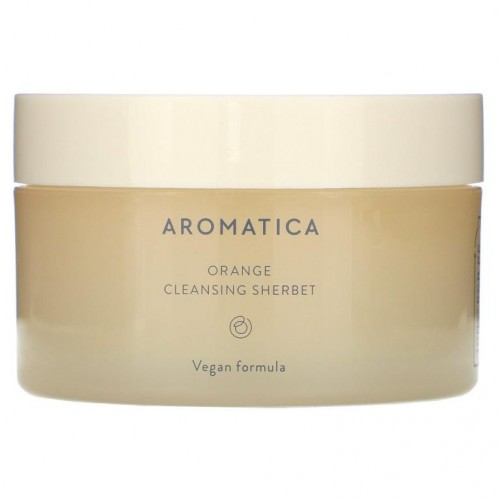 Aromatica, Orange Cleansing Sherbet, 5.2 fl oz (150 g)