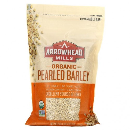 Arrowhead Mills, 유기농 보리쌀, 793g(1lb)