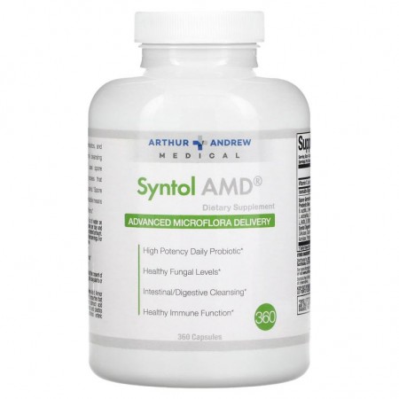 Arthur Andrew Medical, Syntol AMD, 향상된 장내 유익균 전달 기능, 500mg, 캡슐 360정