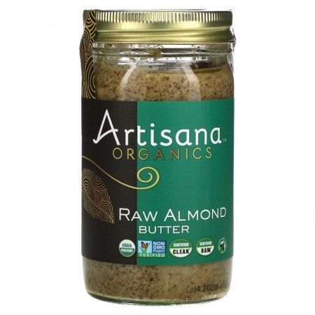 Artisana, 유기농, 생 아몬드 버터, 14 oz (397 g)