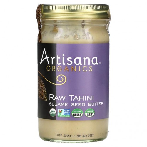 Artisana, 타히니, 참깨씨버터, 397g(14oz)
