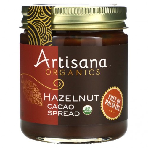 Artisana, Organics, 헤이즐넛 카카오 스프레드, 227g(8oz)