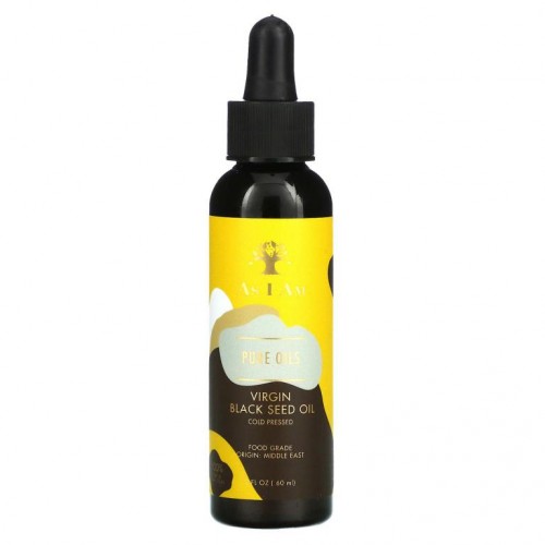As I Am, Pure Oils, Virgin Black Seed Oil, 2 fl oz (60 ml)