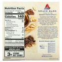 Atkins, 간식, 땅콩 버터 퍼지 크리스프 바, 바 5개, 각 1.2 oz (35 g)