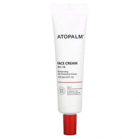Atopalm, 페이스 크림, 모이스처라이징 스킨 프로텍션 크림, 35ml(1.1fl oz)