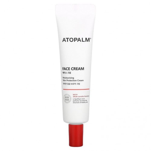 Atopalm, 페이스 크림, 모이스처라이징 스킨 프로텍션 크림, 35ml(1.1fl oz)