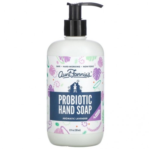Aunt Fannie's, Probiotic Hand Soap, Aromatic Lavender, 12 fl oz (355 ml)