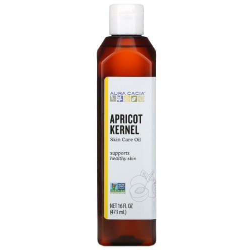 Aura Cacia, 스킨 케어 오일, 살구씨, 473ml(16fl oz)