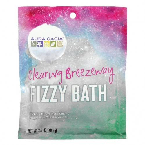 Aura Cacia, 피지 배스, 클리어링 브리즈웨이, 70.9g (2.5 oz)