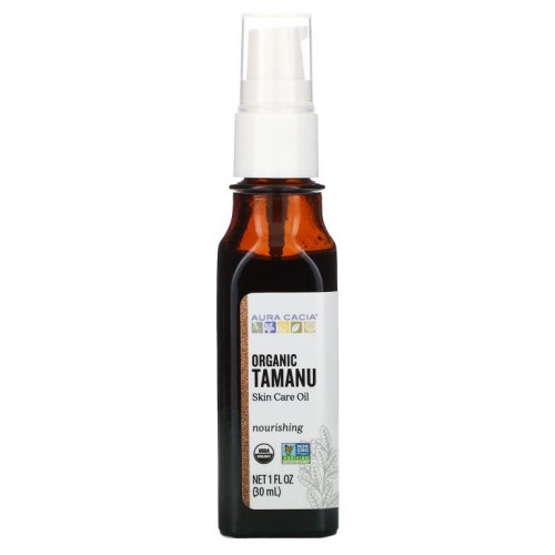 Aura Cacia, 유기농 타마누 스킨 케어 오일, 30ml(1fl oz)