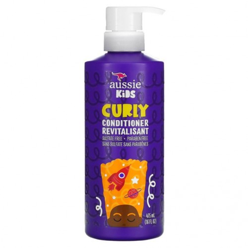 Aussie, 어린이용, 컬리 컨디셔너 리바이탈라이징, 써니 트로피칼 향, 475ml(16fl oz)