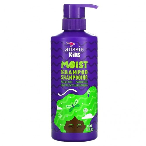 Aussie, 키즈, 모이스트 샴푸, 써니 트로피칼 프루트 향, 475ml(16fl oz)