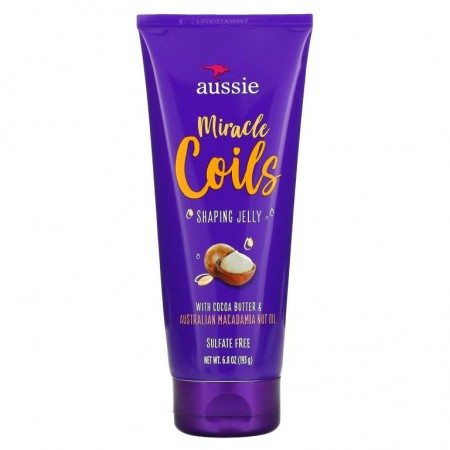 Aussie, Miracle Coils, Shaping Jelly, 6.8 oz (193 g)