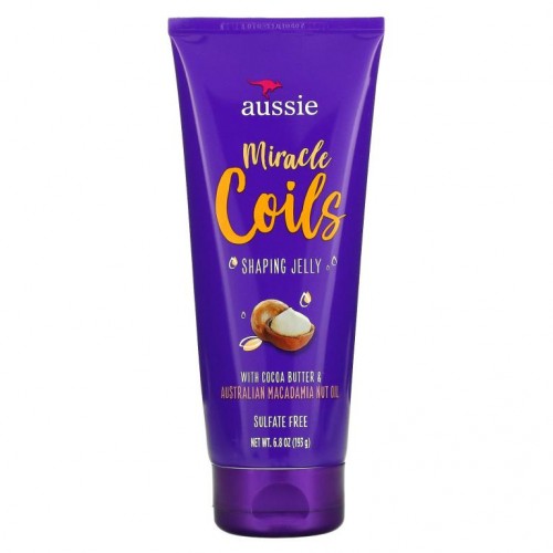 Aussie, Miracle Coils, Shaping Jelly, 6.8 oz (193 g)