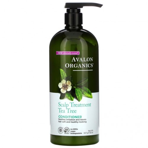 Avalon Organics, 두피 관리 컨디셔너, 티트리, 907g(32oz)