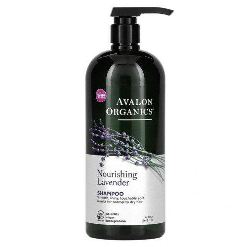 Avalon Organics, 샴푸, 너리싱 라벤더, 946ml(32fl oz)