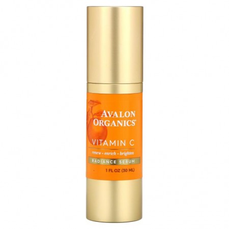 Avalon Organics, 비타민C, 래디언스 세럼, 30ml(1fl oz)