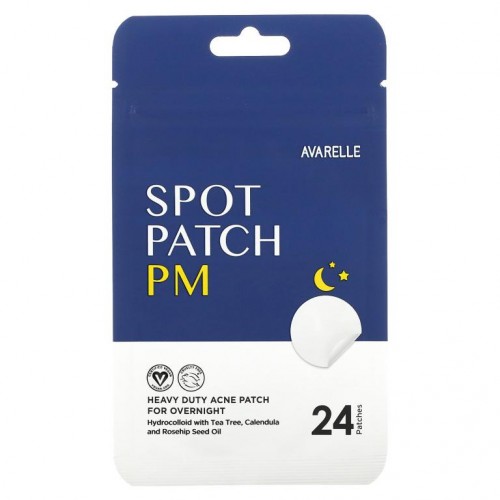 Avarelle, 스팟 패치 PM, 투명 패치 24매