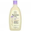 Aveeno, 아기용, 카밍 컴포트 배스, 라벤더 & 바닐라, 532ml(18fl oz)