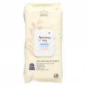 Aveeno, 아기용, 민감한 피부용, 다용도 물티슈, 64매