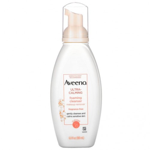 Aveeno, 울트라 카밍 포밍 클렌저, 무향, 180ml (6.0 fl oz)