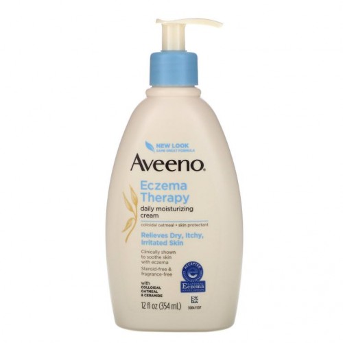 Aveeno, 아토피 테라피, 모이스처라이징 크림, 354 ml(12 fl oz)