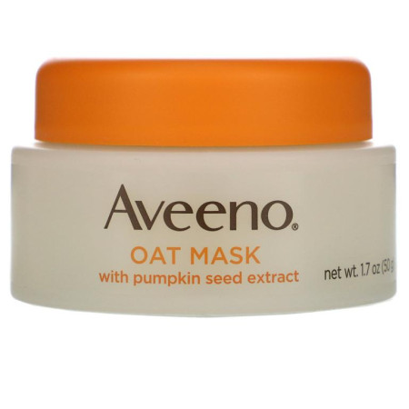 Aveeno, 호박씨추출물 함유 오트 뷰티 마스크, 수딩, 50g(1.7oz)