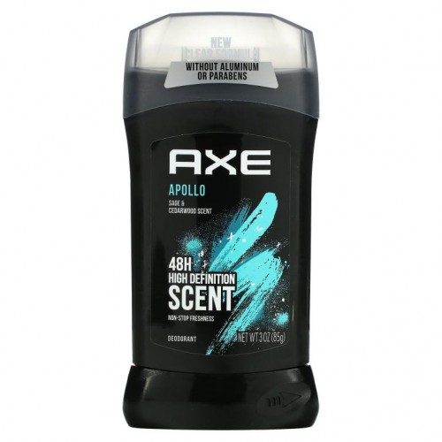 Axe, 아폴로, 데오드란트, 세이지 & 삼나무 향, 85g(3oz)