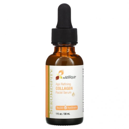 Azelique, Serumdipity, 에이지 리파이닝 콜라겐, 페이셜 세럼, 30ml(1fl oz)