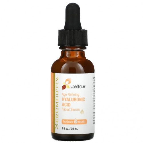 Azelique, Serumdipity, 에이지 리파이닝 히알루론산, 페이셜 세럼, 30ml(1fl oz)