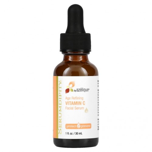Azelique, Serumdipity, 에이지 리파이닝 비타민C 페이셜 세럼, 30ml(1fl oz)