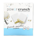 BNRG, Power Crunch 단백질 에너지 바, 프렌치 바닐라 크림, 바 12개, 각 40g(1.4oz)