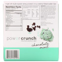 BNRG, Power Crunch 단백질 에너지 바, 초콜릿 민트, 바 12개, 각 40g(1.4oz)