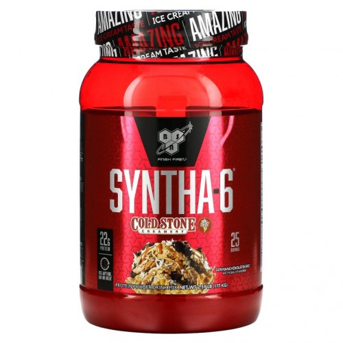 BSN, 신타-6, 콜드 스톤 크리머리, 저먼초콜레이트카케, 1.17kg(2.59lb)