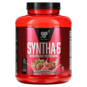 BSN, Syntha-6, 울트라 프리미엄 프로틴 매트릭스, 딸기 밀크셰이크, 2.27kg(5lb)